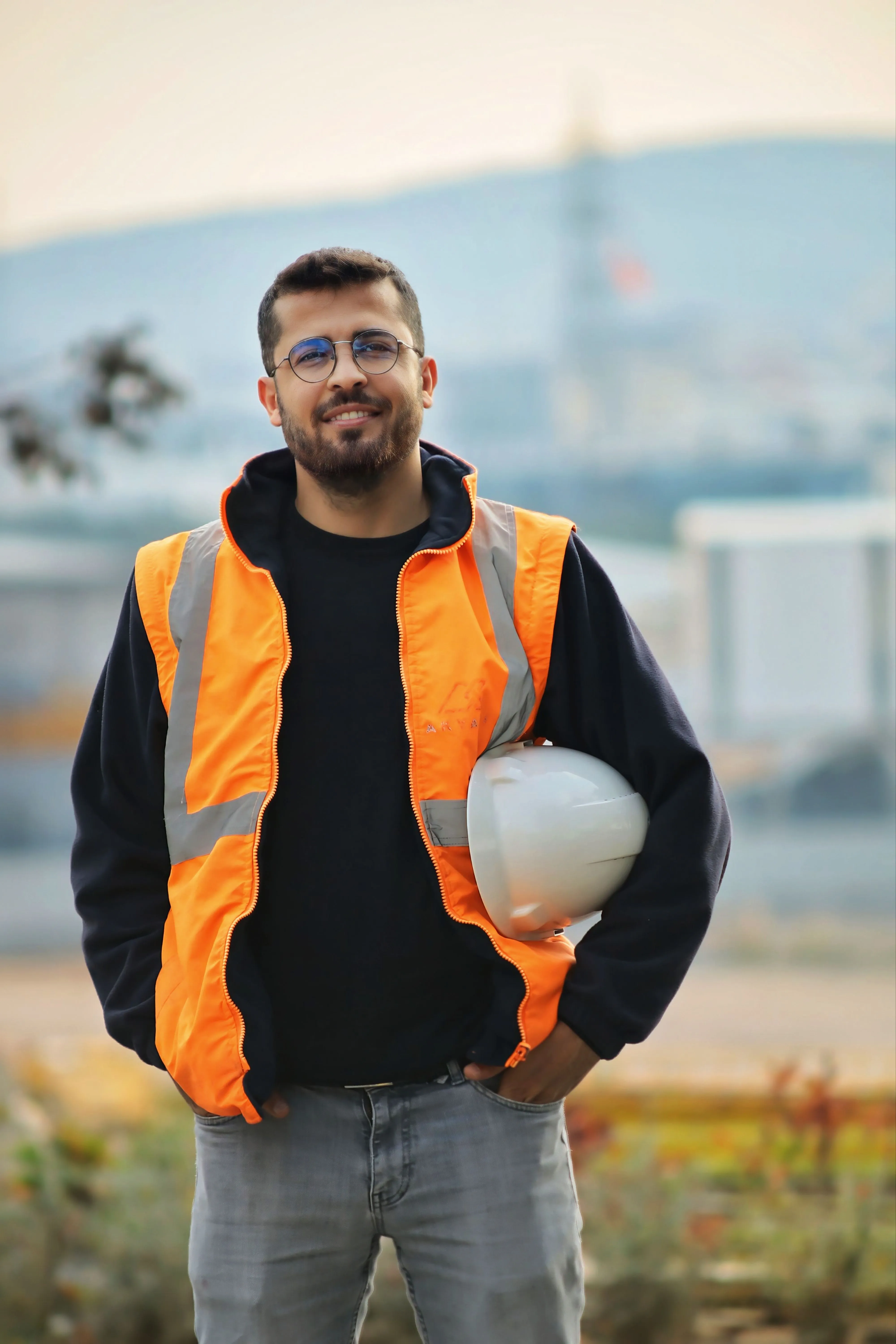 Septic business owner worker